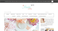 Desktop Screenshot of lamarieeencolere.com